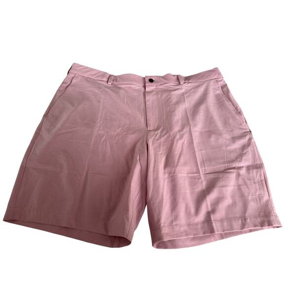 Walter Hagen Men's Rose Water 9" Performance 11 Micro Lines Golf Shorts Size 42 - Picture 4 of 9